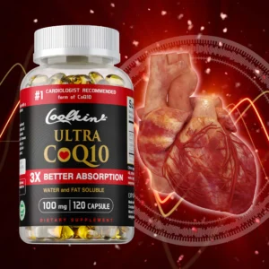 Ultra CoQ10 Supplements – 120 Capsules